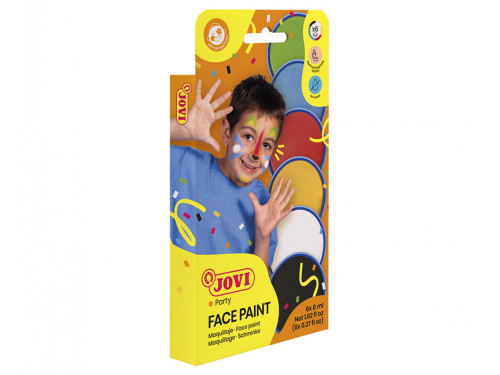 Face paint - Jovi - 6 colours x 8 ml