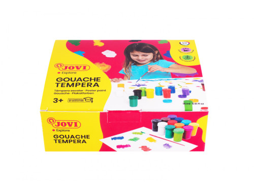 Gouache paint - Jovi - 12 colours x 15 ml