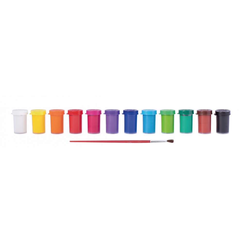 Gouache paint - Jovi - 12 colours x 15 ml