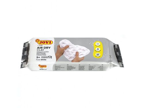 Air Dry Hardening Clay - Jovi - white 250 g