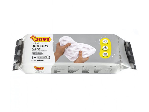 Air hardening clay - Jovi - white 1 kg
