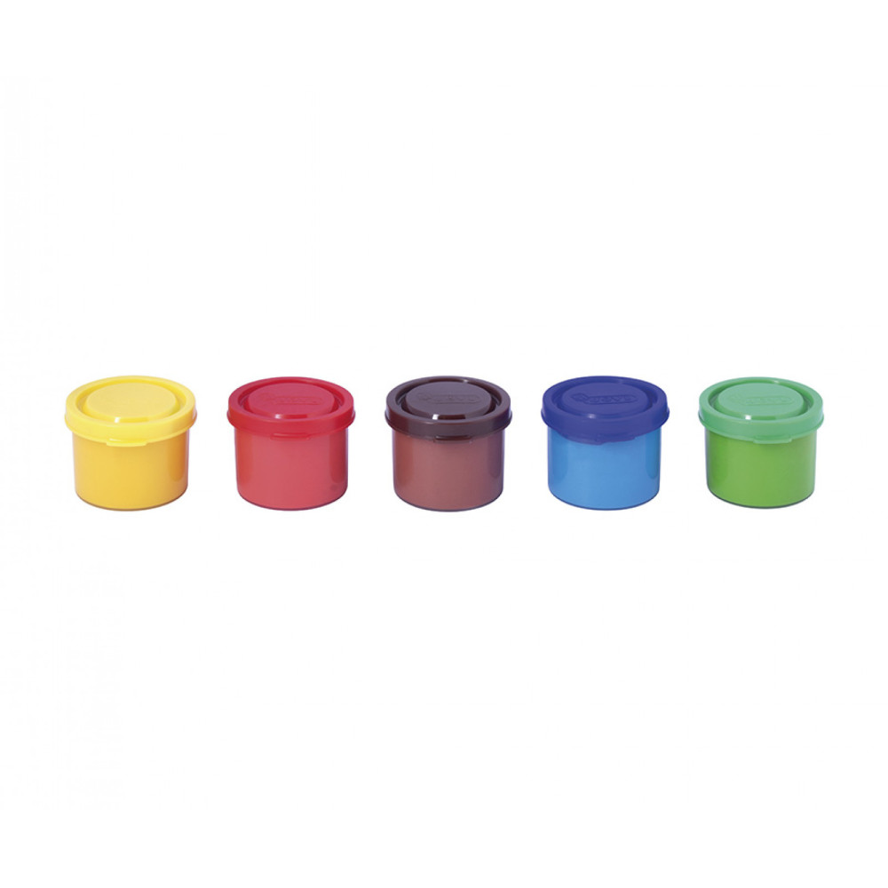Farby do malowania palcami - Jovi - 5 kolorów x 35 ml