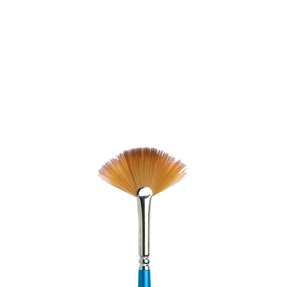 Fan, synthetic Cotman brush, series 888 - Winsor & Newton - short handle, no. 2