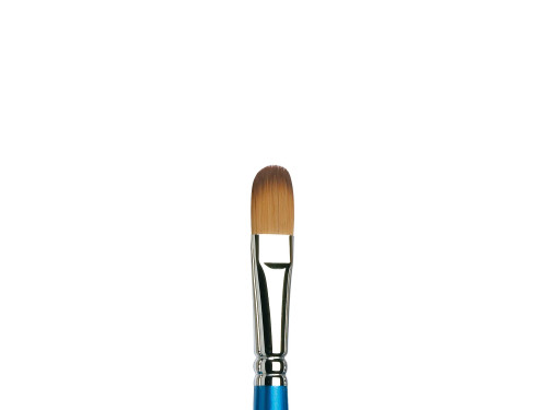 Filbert, synthetic Cotman brush, series 668 - Winsor & Newton - short handle, no. 1/2