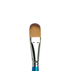 Filbert, synthetic Cotman brush, series 668 - Winsor & Newton - short handle, no. 3/4