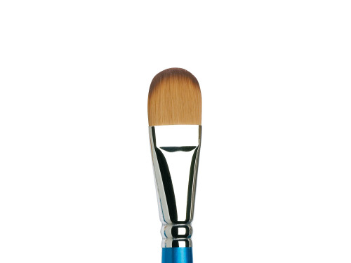 Filbert, synthetic Cotman brush, series 668 - Winsor & Newton - short handle, no. 1