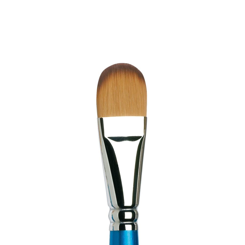 Filbert, synthetic Cotman brush, series 668 - Winsor & Newton - short handle, no. 1