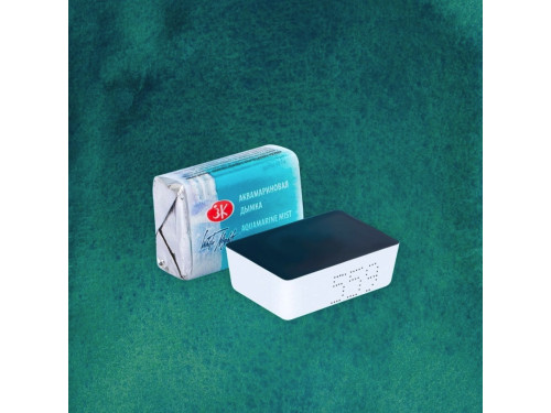 White Nights watercolor paint - St. Petersburg - Aquamarine Mist, pan