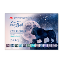 copy of Set of watercolor paints White Nights - St. Petersburg - 12 colors