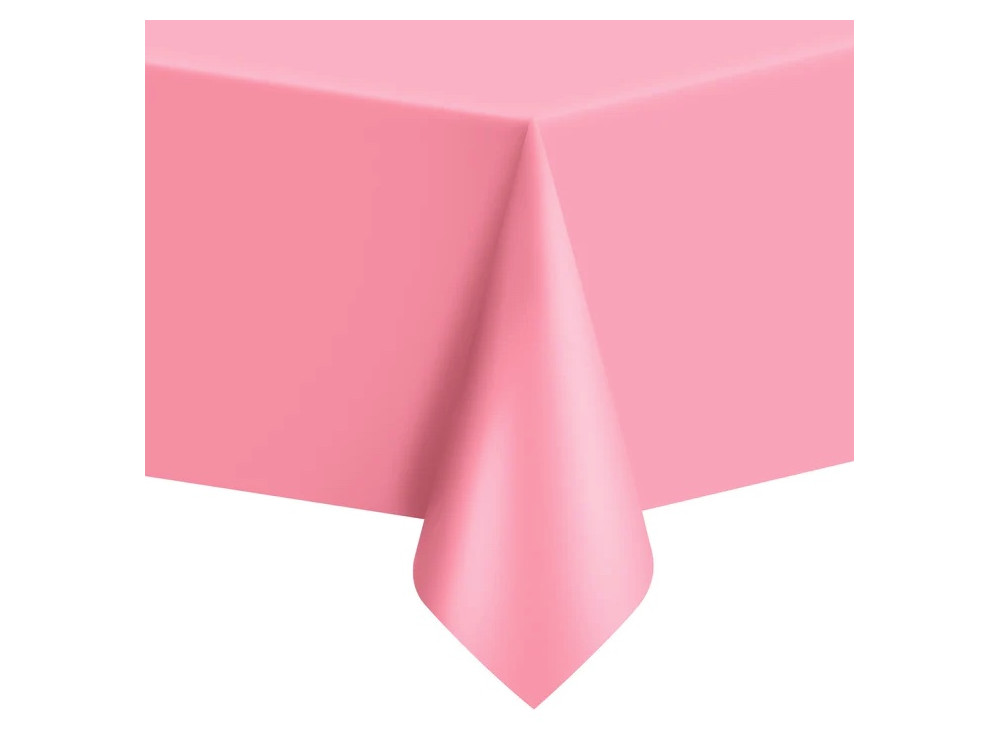 Waterproof tablecloth - pink, 137 x 274 cm