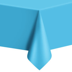 Waterproof tablecloth - blue, 137 x 274 cm
