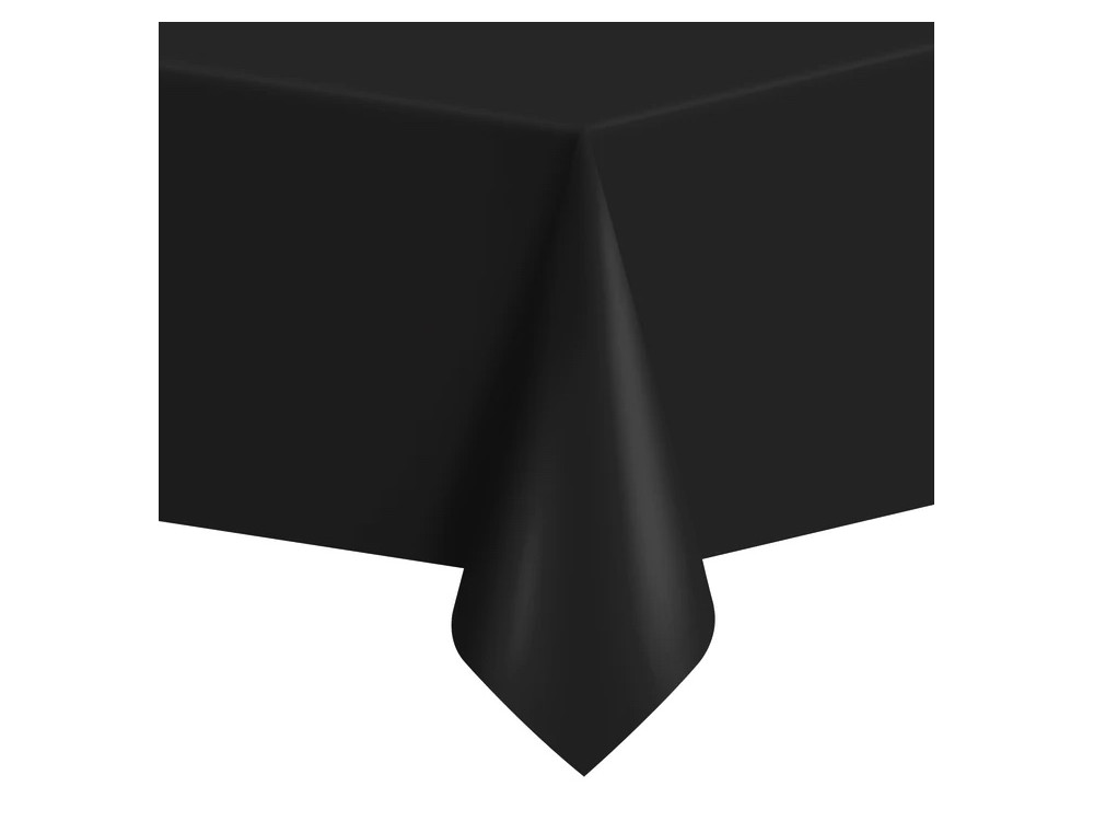 Obrus wodoodporny - czarny, 137 x 274 cm