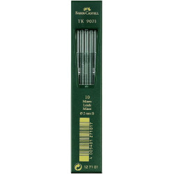 Mechanical pencil lead refills - Faber-Castell - B, 10 pcs.