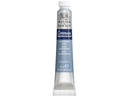 Farba akwarelowa Cotman - Winsor & Newton - Iridescent Blue, 8 ml
