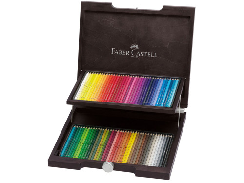 Set of A. Dürer crayons in a wooden case - Faber-Castell - 72 colors