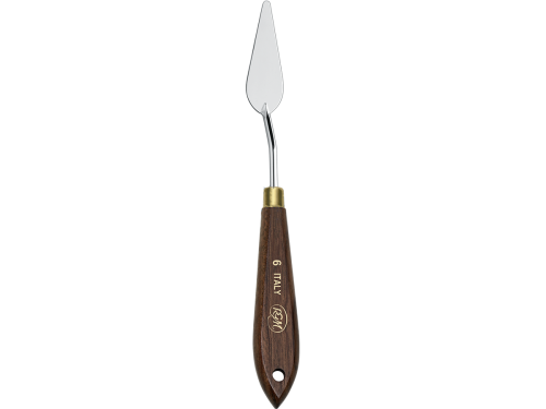Painting spatula with wooden handle - RGM - no 6