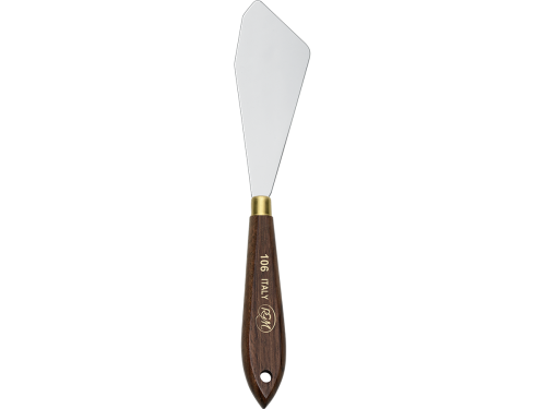 Painting spatula with wooden handle - RGM - no. 106