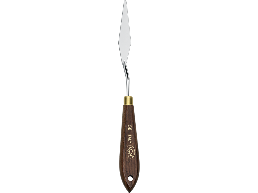 Painting spatula with wooden handle - RGM - no. 50