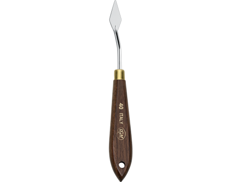 Painting spatula with wooden handle - RGM - no. 40