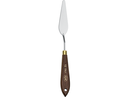 Painting spatula with wooden handle - RGM - no. 13