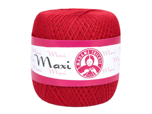 Kordonek Maxi - Madame Tricote Paris - Red, 100 g, 565 m