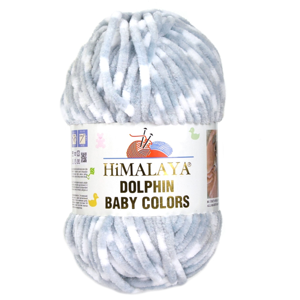 Dolphin Baby Colors micro polyester knitting yarn - Himalaya - 32, 100 g, 120 m