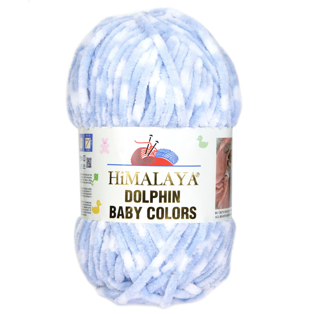 Dolphin Baby Colors micro polyester knitting yarn - Himalaya - 30, 100 g, 120 m