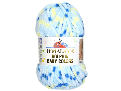 Dolphin Baby Colors micro polyester knitting yarn - Himalaya - 3, 100 g, 120 m