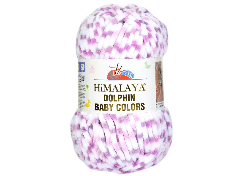Dolphin Baby Colors micro polyester knitting yarn - Himalaya - 19, 100 g, 120 m