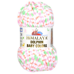 Dolphin Baby Colors micro polyester knitting yarn - Himalaya - 4, 100 g, 120 m