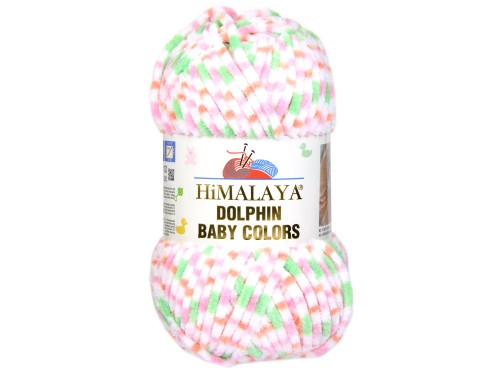 Dolphin Baby Colors micro polyester knitting yarn - Himalaya - 4, 100 g, 120 m