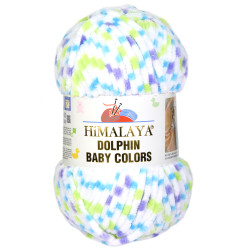 Dolphin Baby Colors micro polyester knitting yarn - Himalaya - 22, 100 g, 120 m