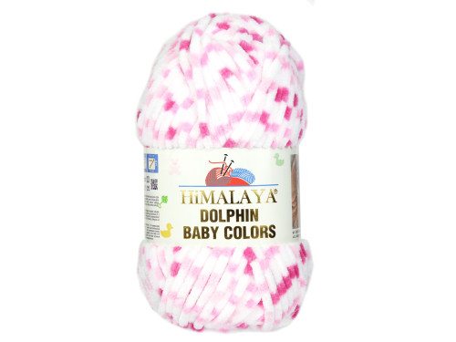 Włóczka poliestrowa Dolphin Baby Colors - Himalaya - 14, 100 g, 120 m
