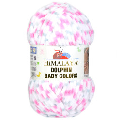 Dolphin Baby Colors micro polyester knitting yarn - Himalaya - 18, 100 g, 120 m