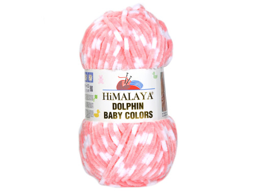 Włóczka poliestrowa Dolphin Baby Colors - Himalaya - 27, 100 g, 120 m