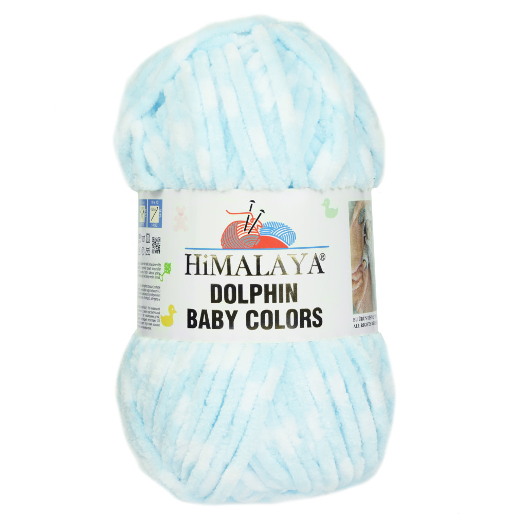 Dolphin Baby Colors micro polyester knitting yarn - Himalaya - 25, 100 g, 120 m