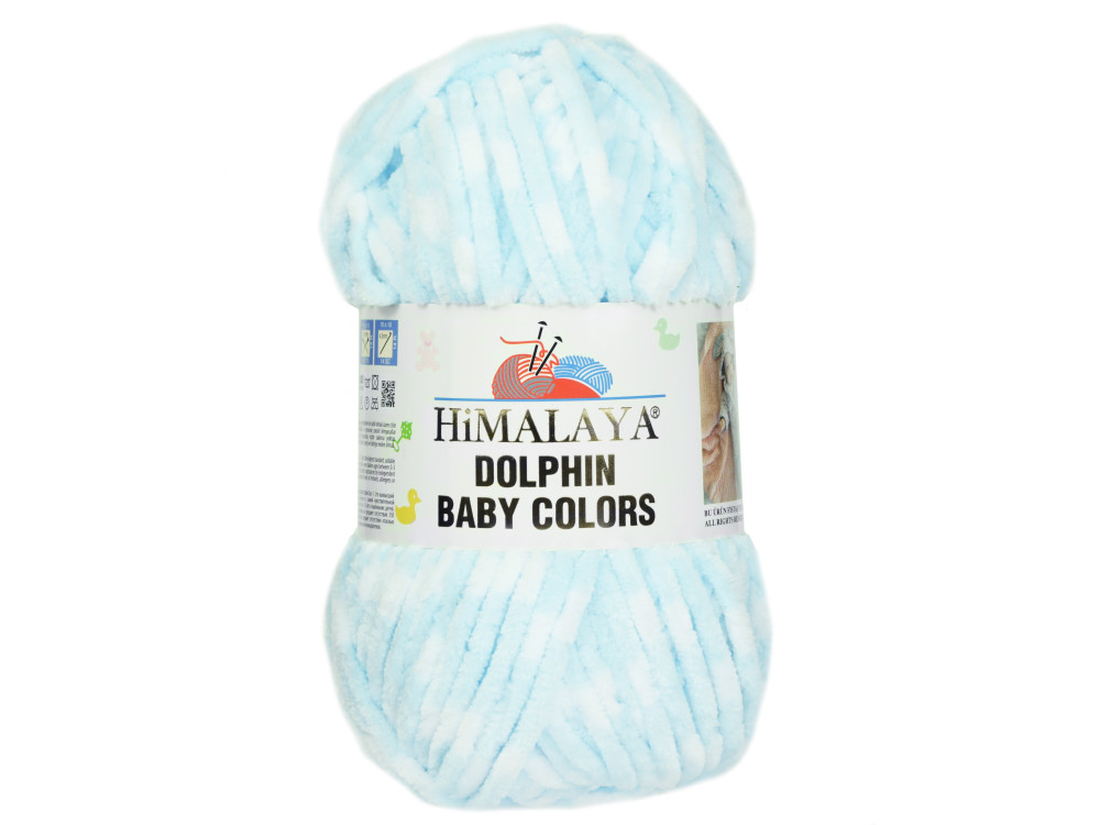 Dolphin Baby Colors micro polyester knitting yarn - Himalaya - 25, 100 g, 120 m