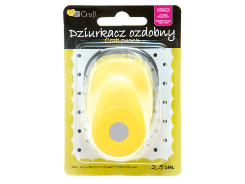 Dziurkacz ozdobny Koło - DpCraft - 1,9 cm