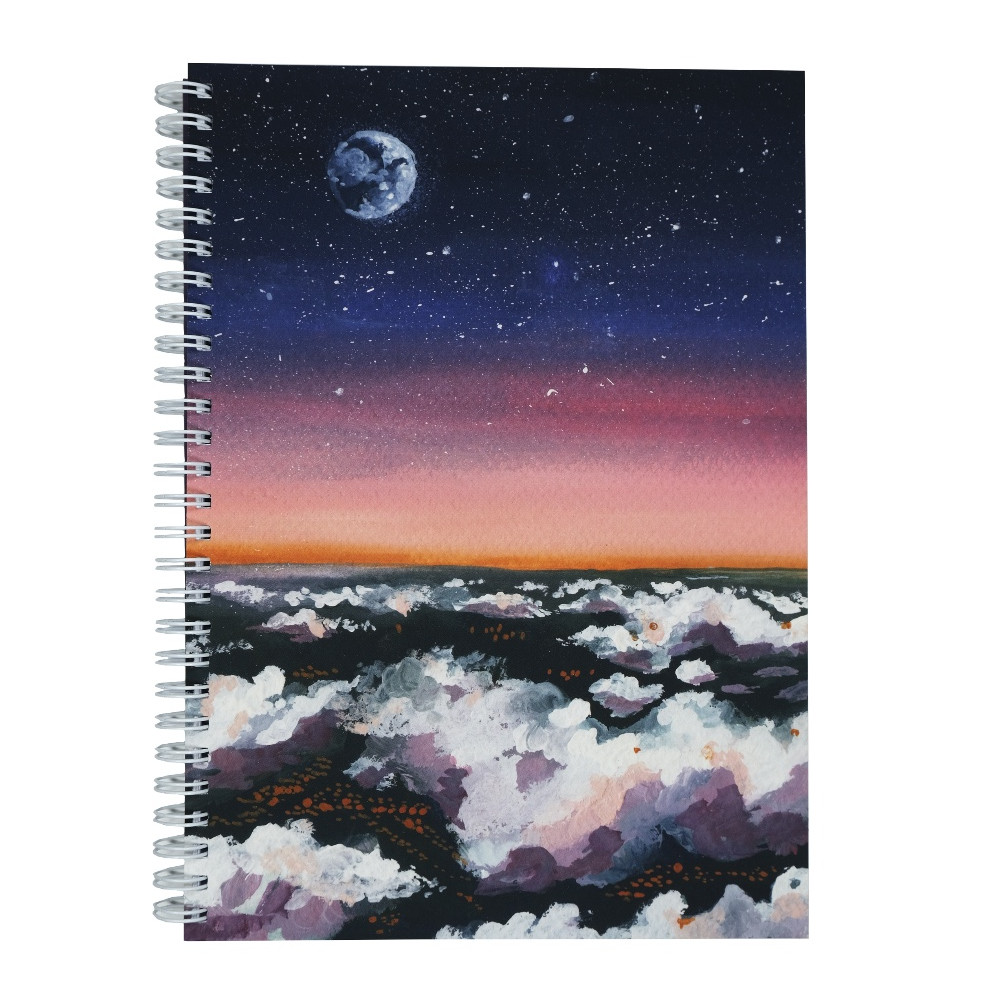 Spiral Notebook Faraway B5 - Devangari - dotted, softcover, 120 g/m2