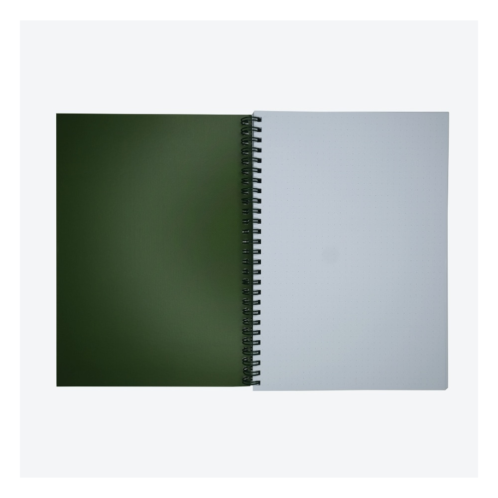 Spiral Notebook Garden B5 - Devangari - dotted, softcover, 120 g/m2
