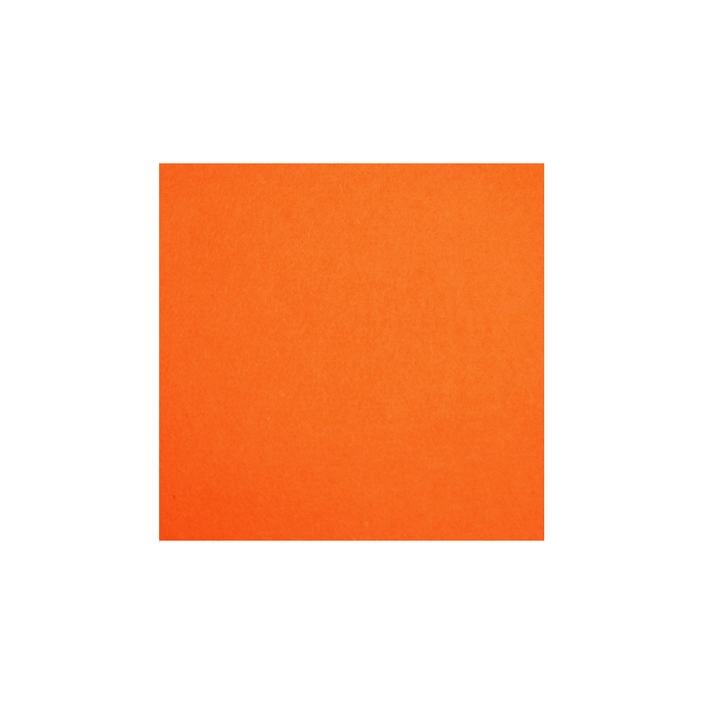 Filc wełniany A4 - jasny pomarańczowy, 1 mm