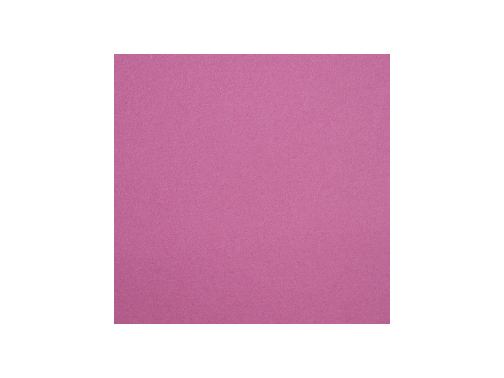 Filc wełniany A4 - różowy, 1 mm