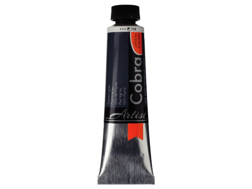 Farba olejna Cobra Artist - Cobra - 708, Payne's Grey, 40 ml