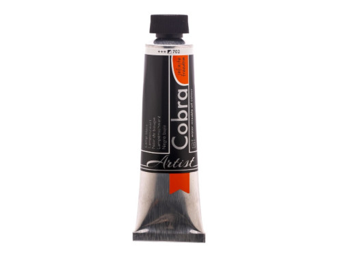 Farba olejna Cobra Artist - Cobra - 702, Lamp Black, 40 ml