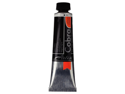 Farba olejna Cobra Artist - Cobra - 701, Ivory Black, 40 ml