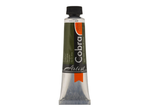 Farba olejna Cobra Artist - Cobra - 620, Olive Green, 40 ml