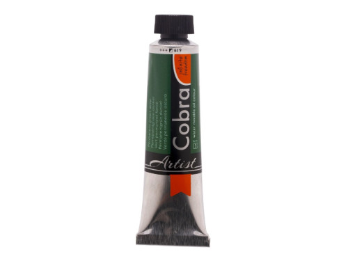 Cobra Artist oil paints - Cobra - 619, Permanent Green Deep, 40 ml