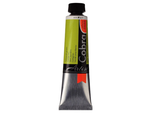 Cobra Artist oil paints - Cobra - 617, Yellowish Green, 40 ml