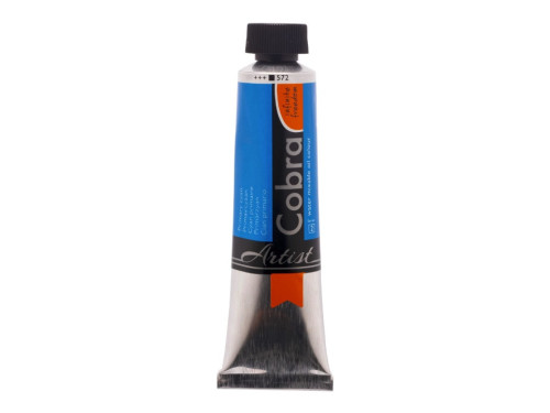 Farba olejna Cobra Artist - Cobra - 572, Primary Cyan, 40 ml