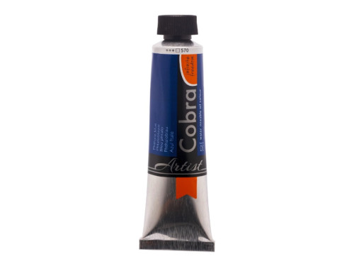 Farba olejna Cobra Artist - Cobra - 570, Phthalo Blue, 40 ml
